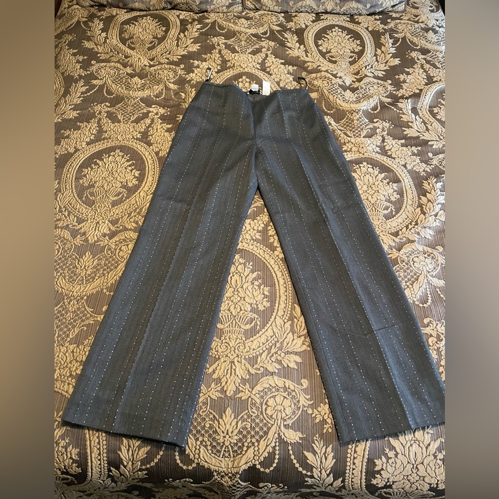 Sag Harbor Size 10P Gray Plaid Suit Petite Dress Pants Women's Great Condition